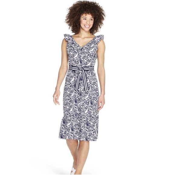 Vineyard Vines Dresses & Skirts - Vineyard Vines navy and white dress M